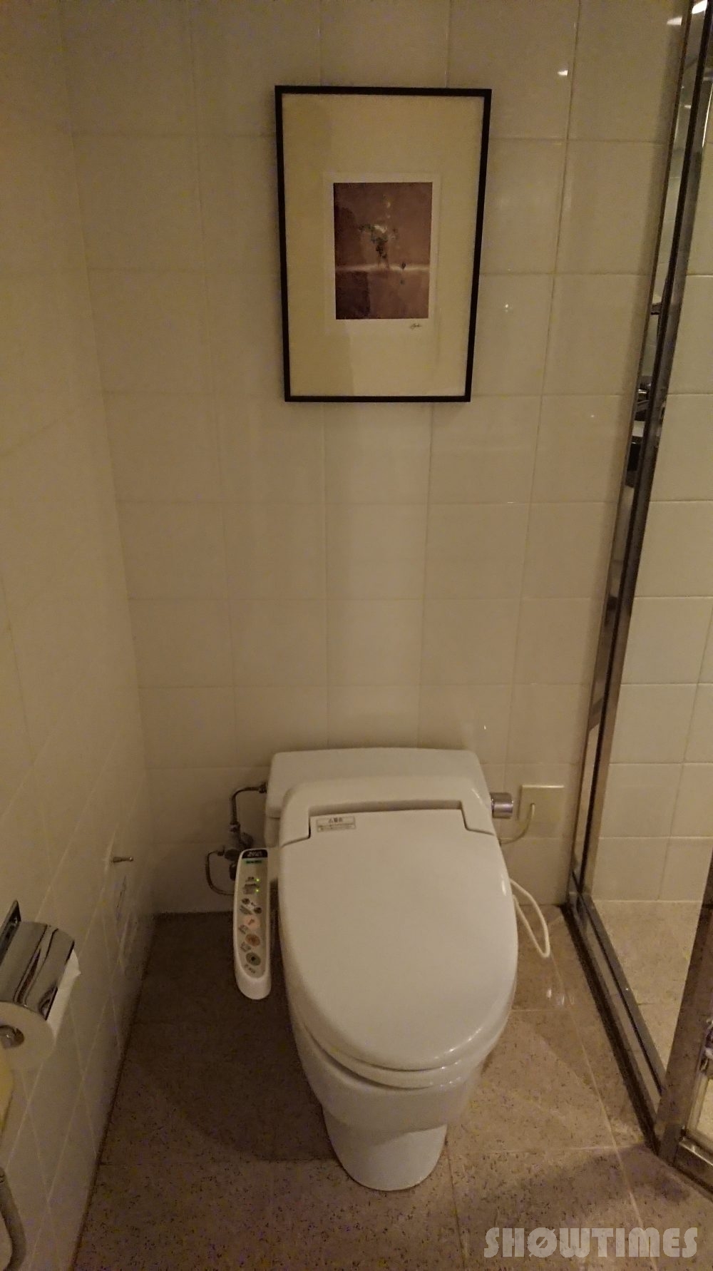 ハイアットリージェンシー大阪デラックスツインルームのトイレ